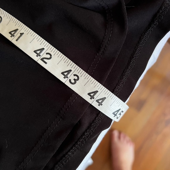 Black dress. Three quarter length sleeves. Denver Hayes Large. - Picture 4 of 5